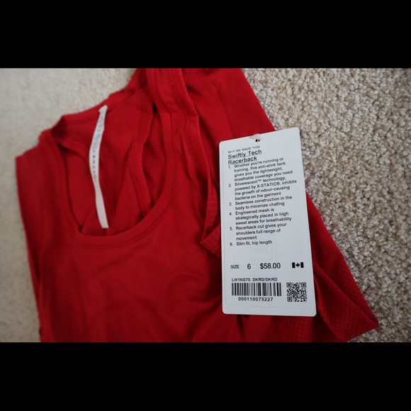 Lululemon Swiftly Tech Full Length Racerback - Picture 4 of 4